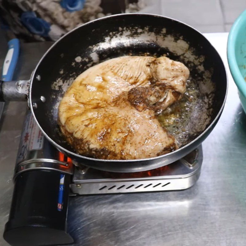 Step 4 Cooking phá lấu Hủ tiếu hồ