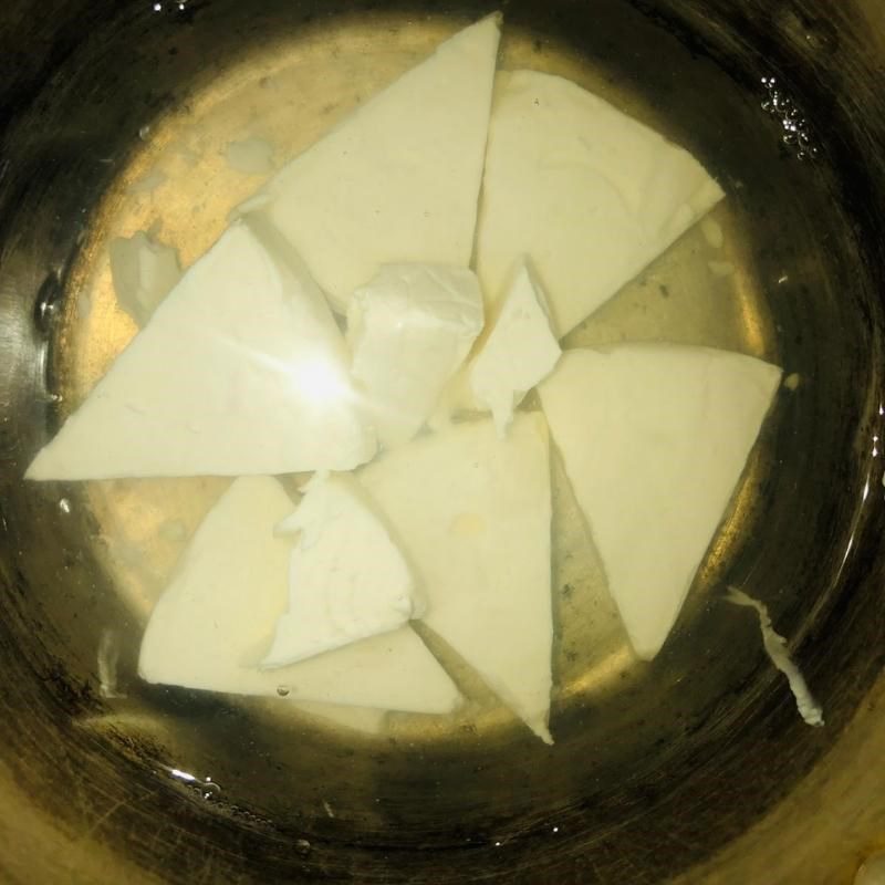 Step 1 Cook the cheese Cheese Yogurt