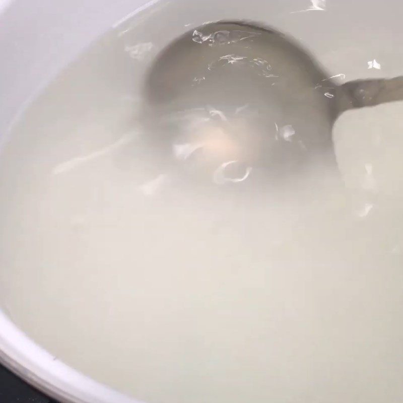 Step 1 Cooking the jelly Jackfruit jelly with coconut