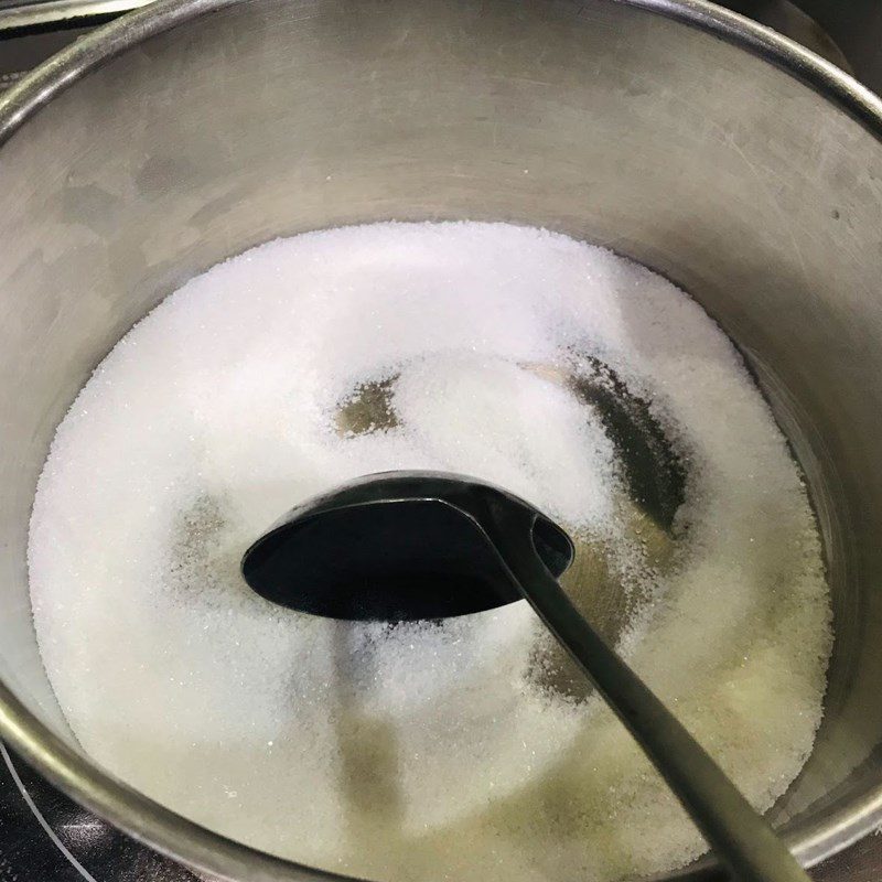 Step 2 Cook the coconut milk jelly Coconut Milk Jelly
