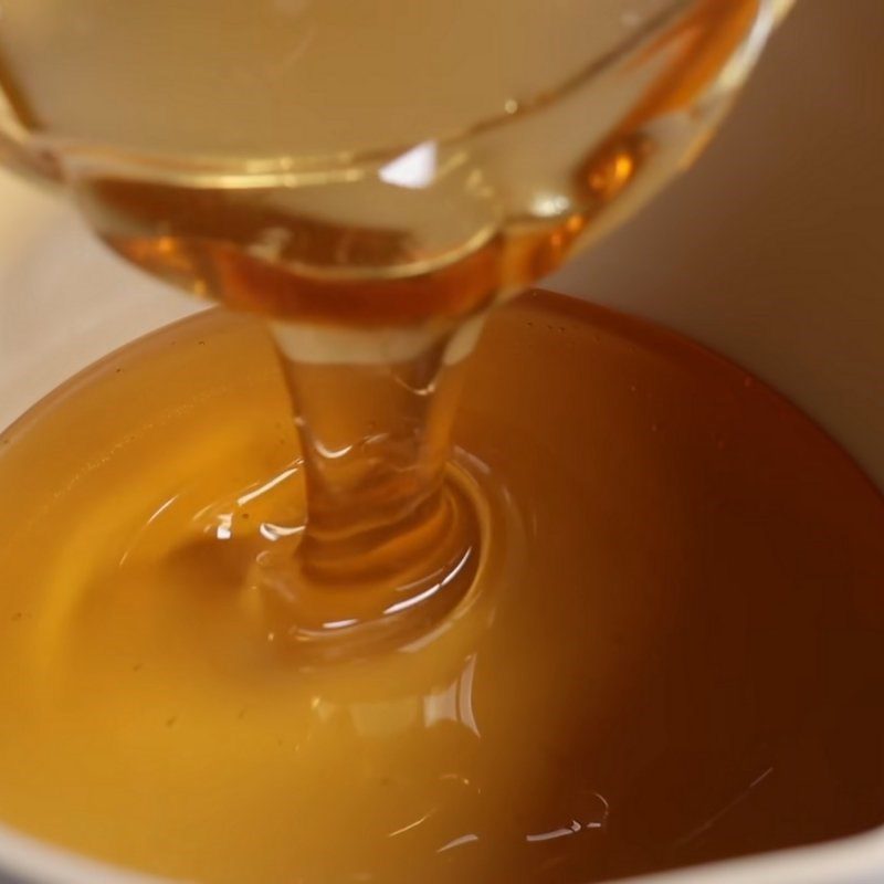 Step 1 Boil the honey Honey Jelly from honey