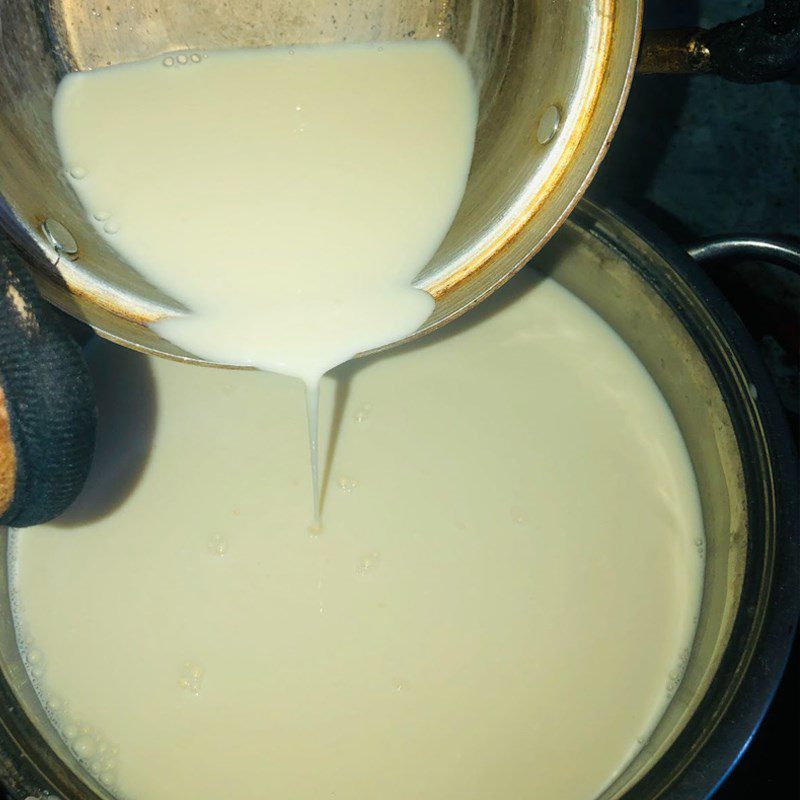 Step 3 Cook Aloe Vera Cheese Yogurt
