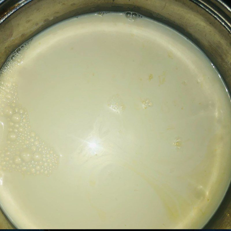 Step 3 Cook Aloe Vera Cheese Yogurt