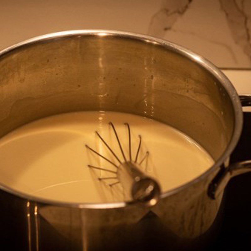 Step 2 Cooking Soy Milk Greek Yogurt Soy Milk