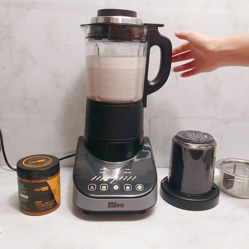 Step 2 Cook the mung bean milk Cashew Nut Mixed Mung Bean Milk