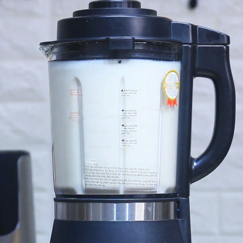 Step 2 Cook brown rice milk Brown Rice Milk with Walnuts