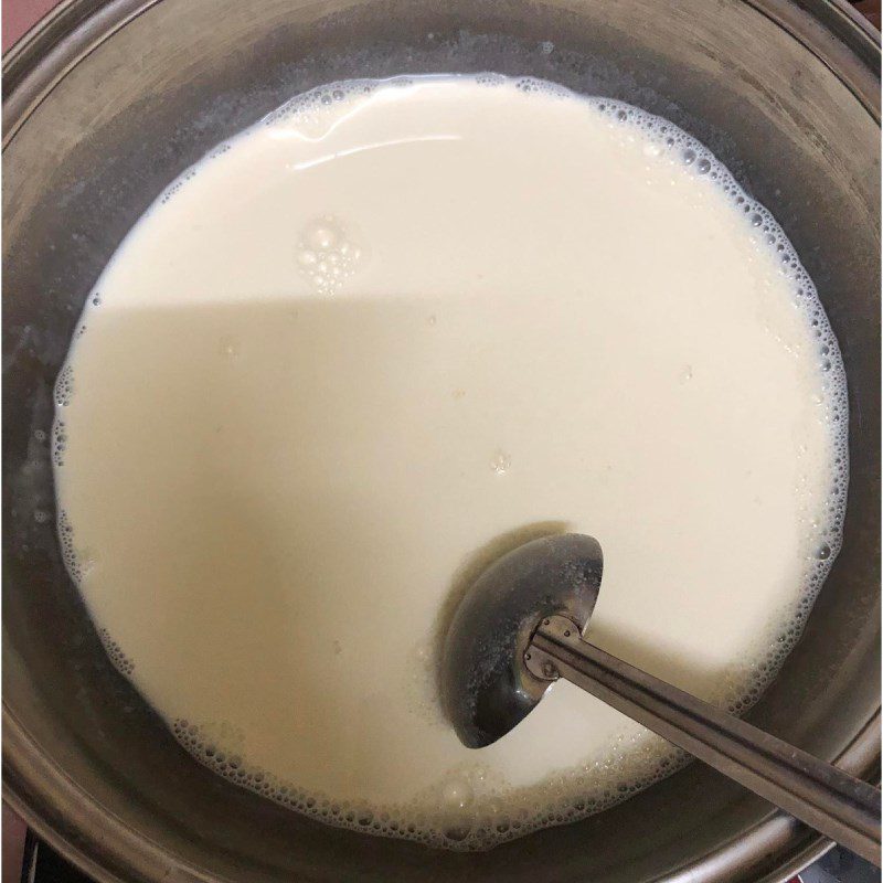 Step 2 Cook the tofu for Black Sugar Tofu