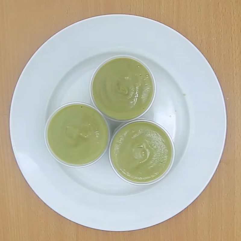 Step 2 Cook the avocado jelly Avocado cheese jelly