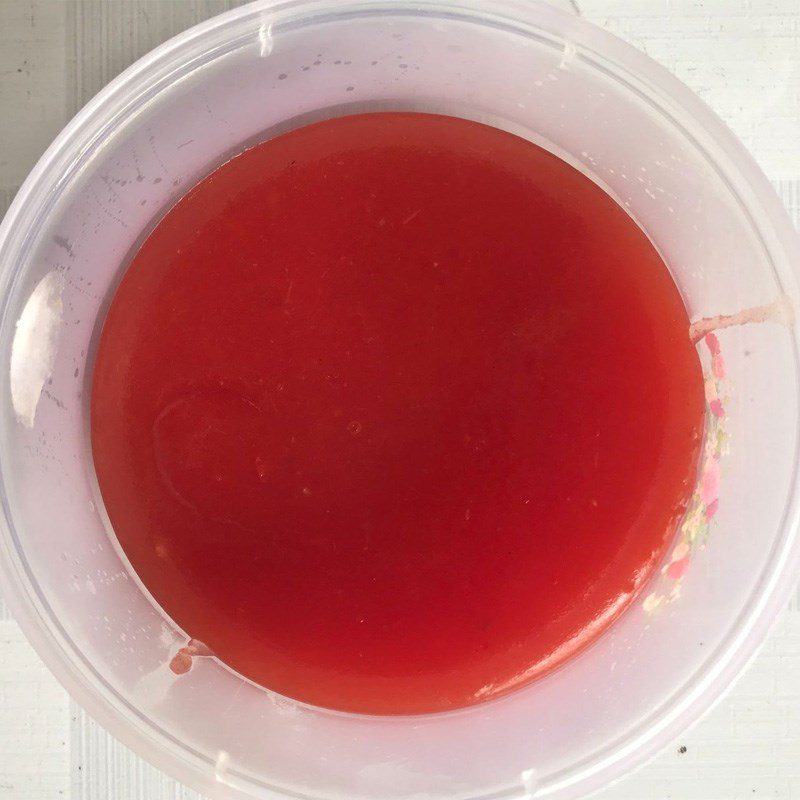 Step 2 Making watermelon jelly Watermelon jelly (recipe shared by users)