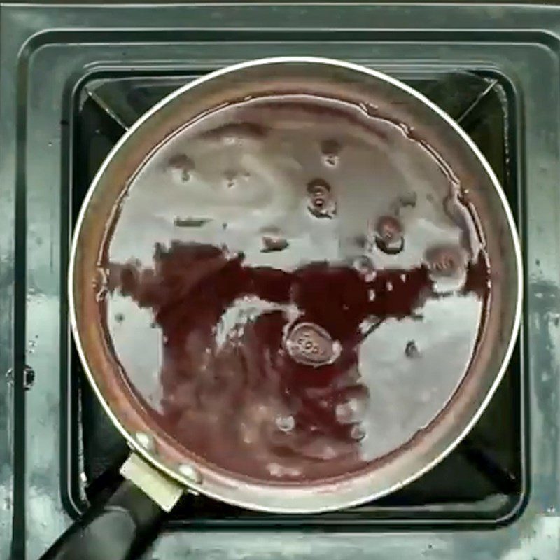 Step 3 Making Pomegranate Jelly Pomegranate Jelly with Agar Powder