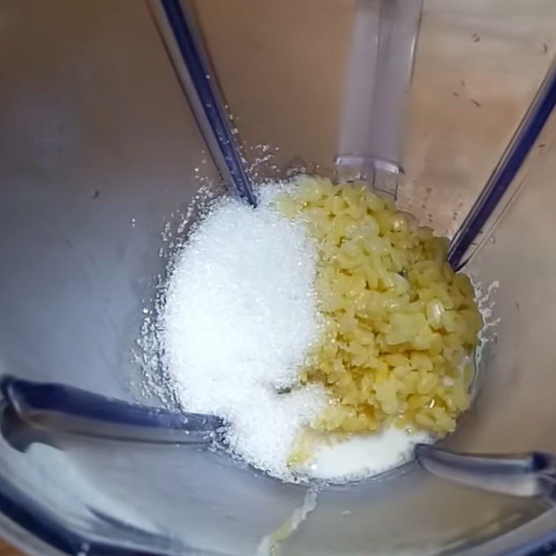 Step 2 Cooking and Blending Mung Beans Coconut Milk Mung Bean Ice Cream