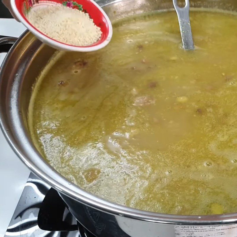 Step 9 Seasoning Beef Porridge