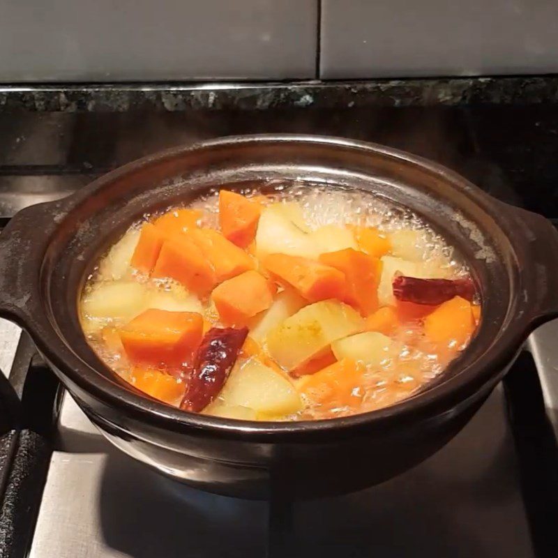 Step 3 Seasoning Potato Carrot Soup