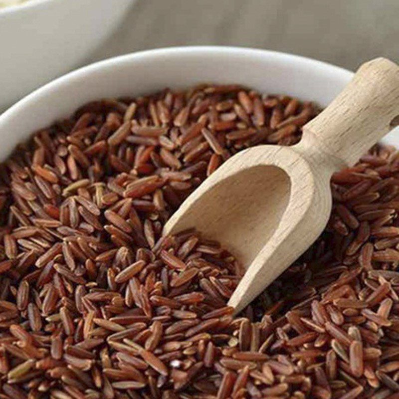 Step 1 Soak the rice Brown Rice Cooked in a Regular Pot