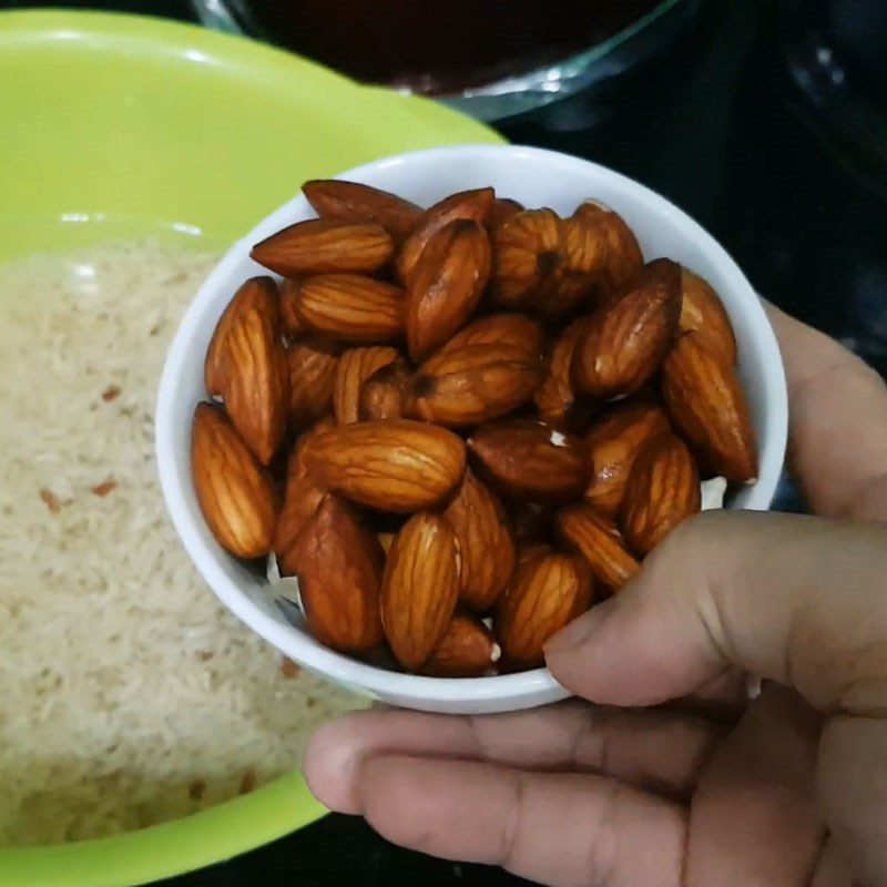 Step 1 Soak brown rice and almonds Brown Rice Almond Milk