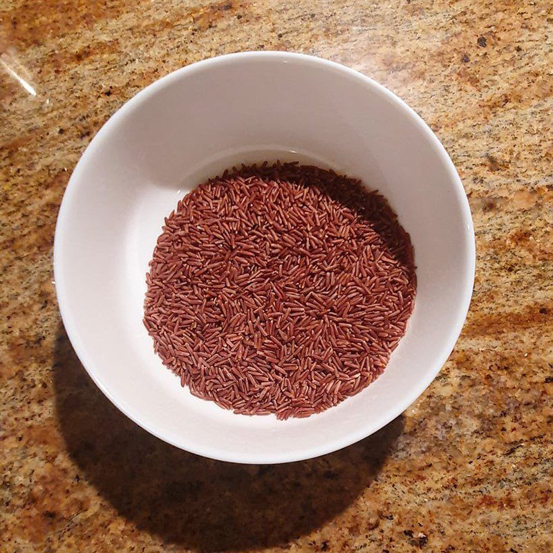 Step 1 Soak the rice Brown rice using a rice cooker