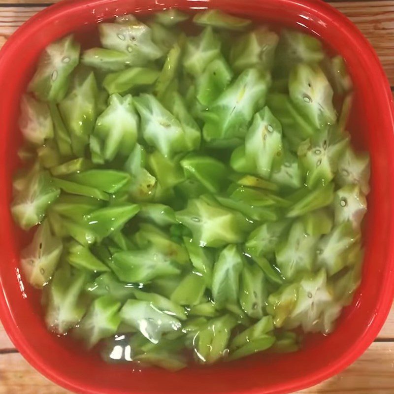 Step 2 Soaking Starfruit Starfruit Wine