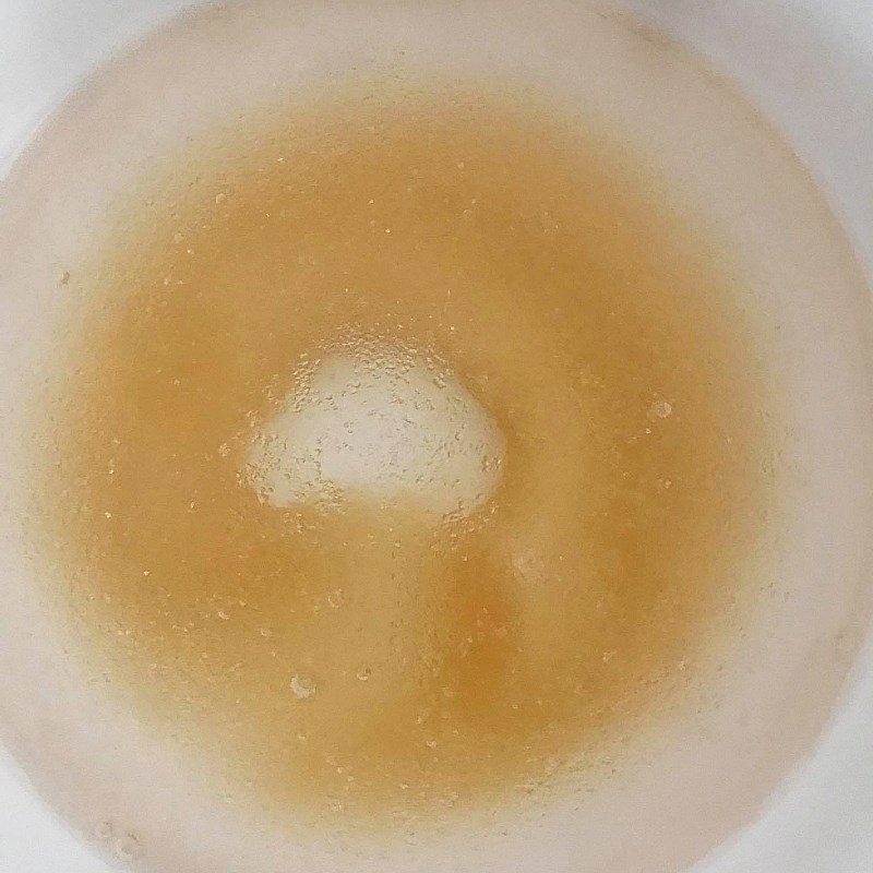 Step 1 Soak gelatin for yogurt panna cotta with passion fruit jelly