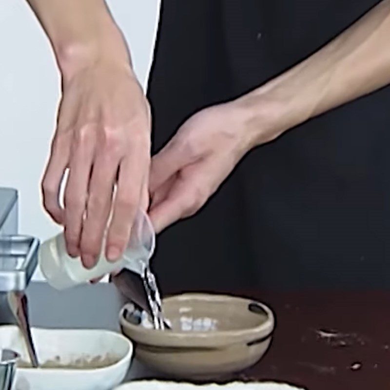 Step 4 Soak and boil sago Melon jelly