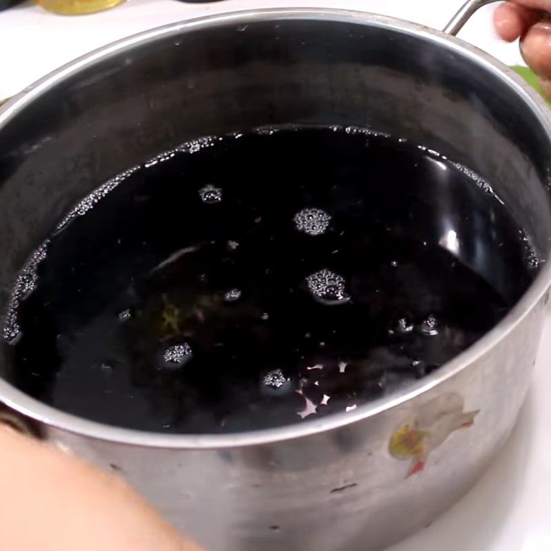 Step 1 Soak and cook black beans Aloe vera black bean dessert