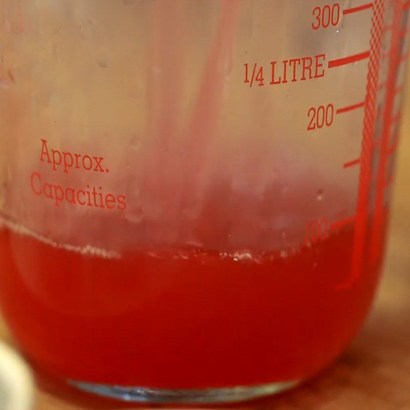 Step 1 Caramelize the plums with sugar for Coconut Plum Panna Cotta