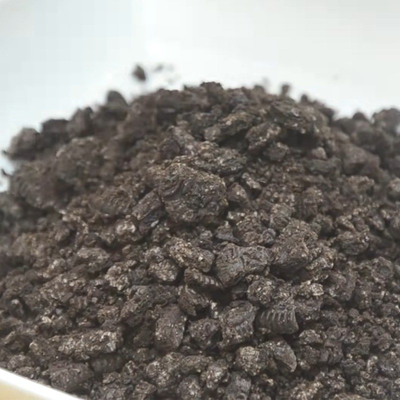 Step 1 Crush the Oreo cookies Oreo Cookie Ice Cream