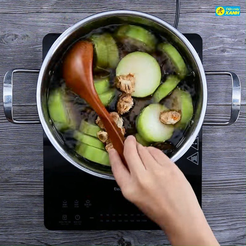 Step 2 Cook the Ingredients for Gourd with Ginseng