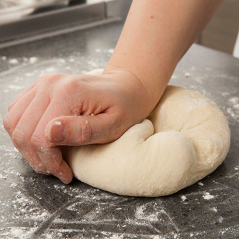 Step 2 Kneading dough for spring roll wrapper - crispy wrapper