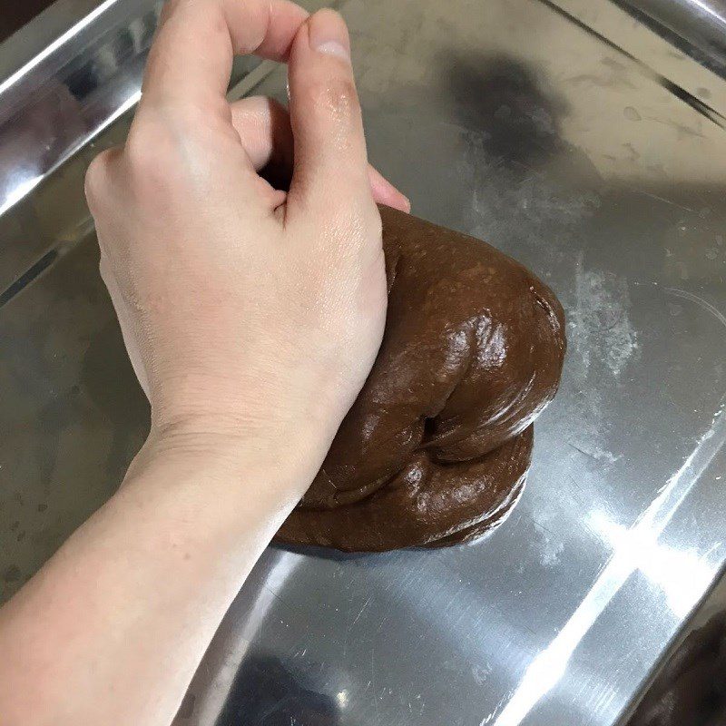 Step 2 Knead the dough Cocoa Bread