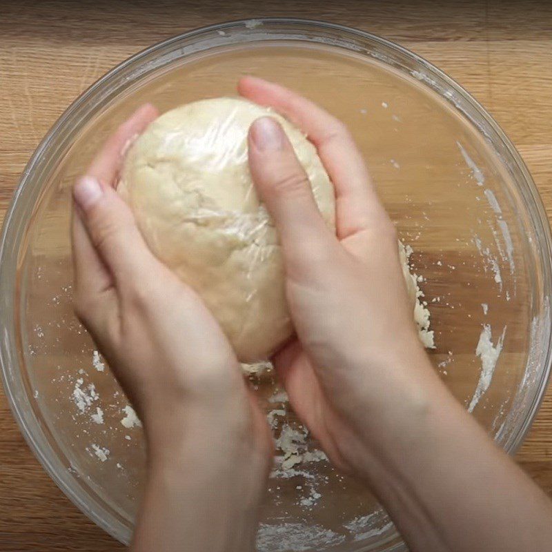 Step 2 Kneading the Dough for Vegan Apple Pie