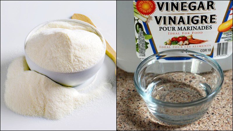 Ingredients for the dish 3 ways to make yogurt using whole milk powder