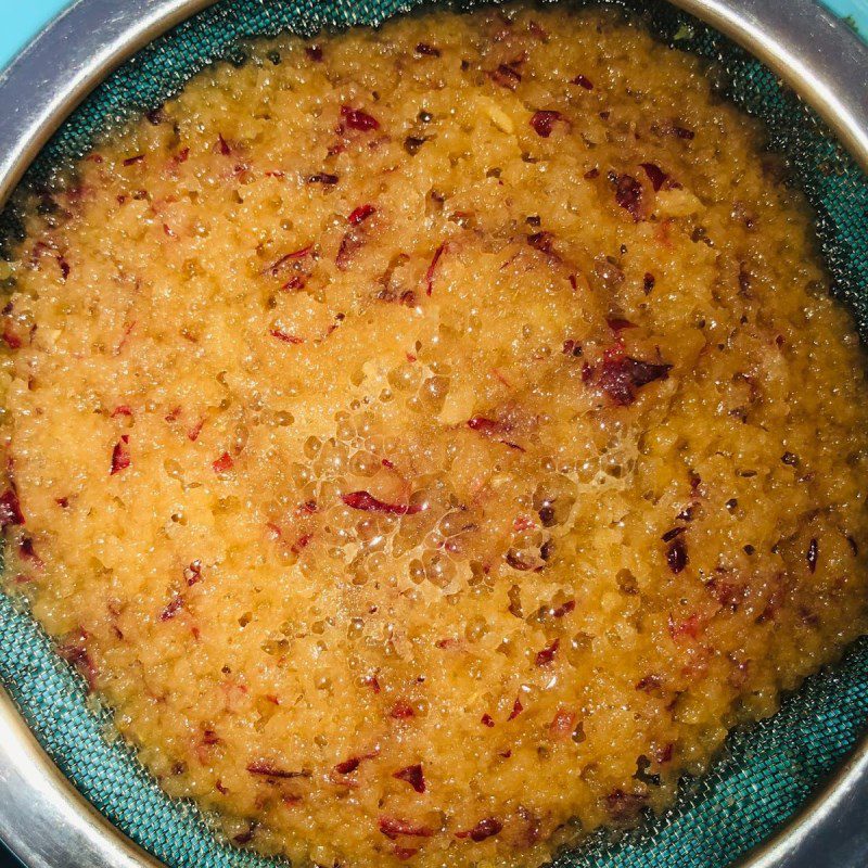 Step 2 Blend the ingredient mixture for Apple Grape Juice