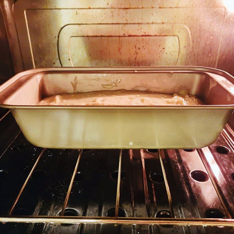 Step 4 Baking the Pound Cake