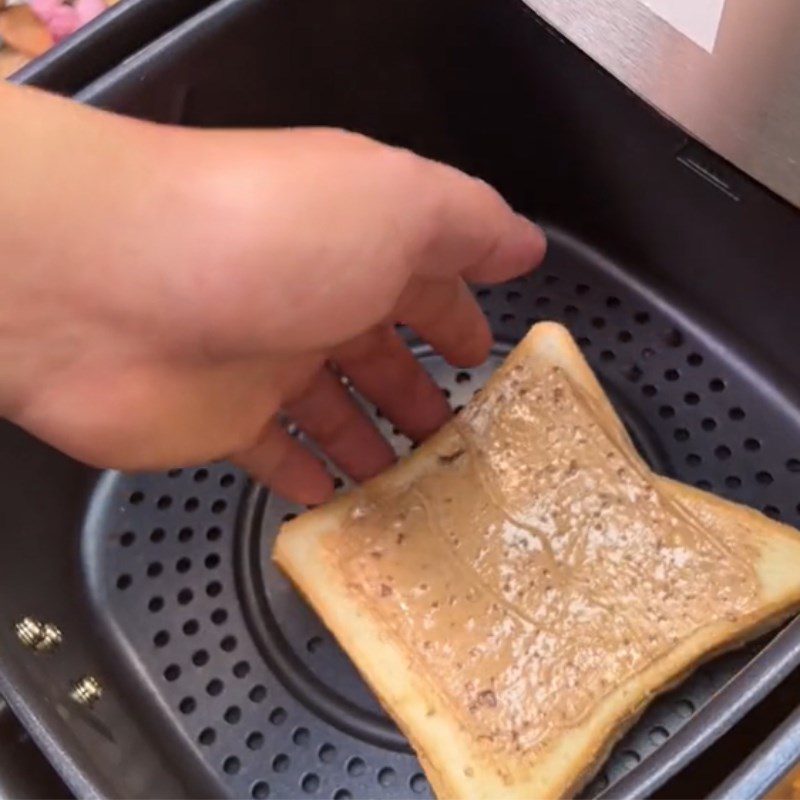 Step 3 Baking the Bread Milo Bread (Recipe shared from Tiktok cooking with TasteVN)
