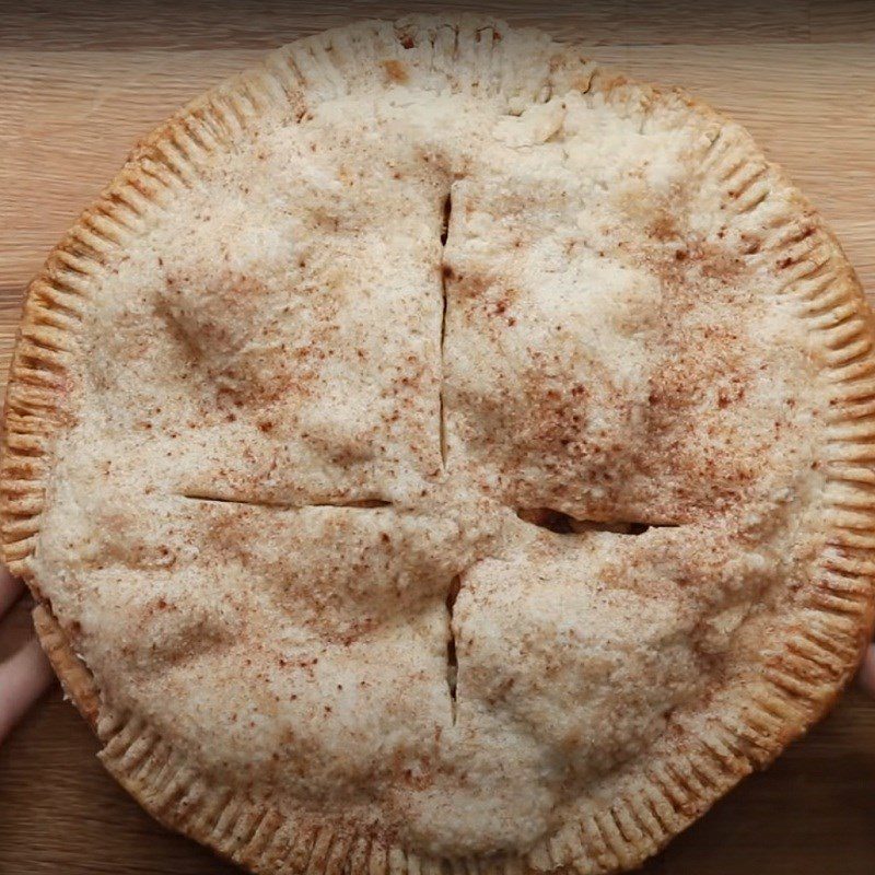 Step 6 Baking Vegan Apple Pie