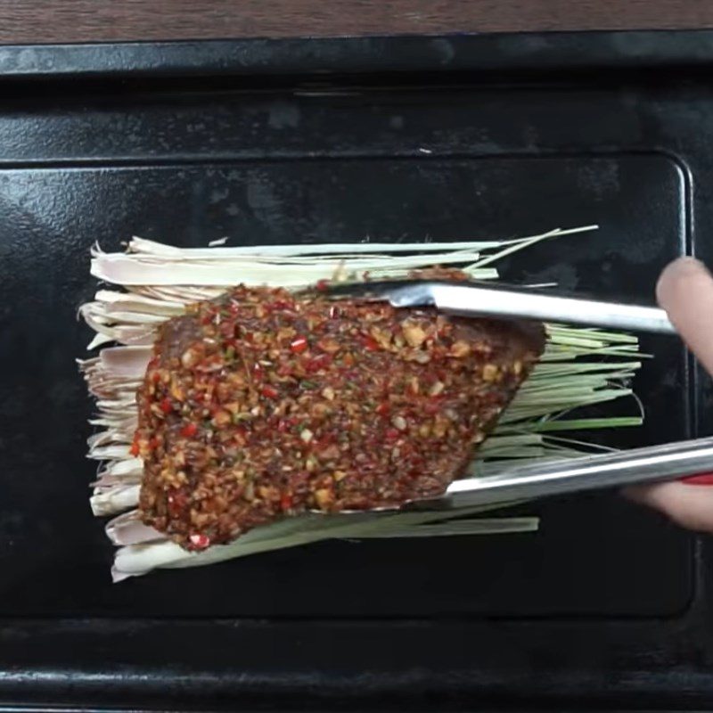 Step 4 Roasting Beef Beef grilled with lemongrass satay