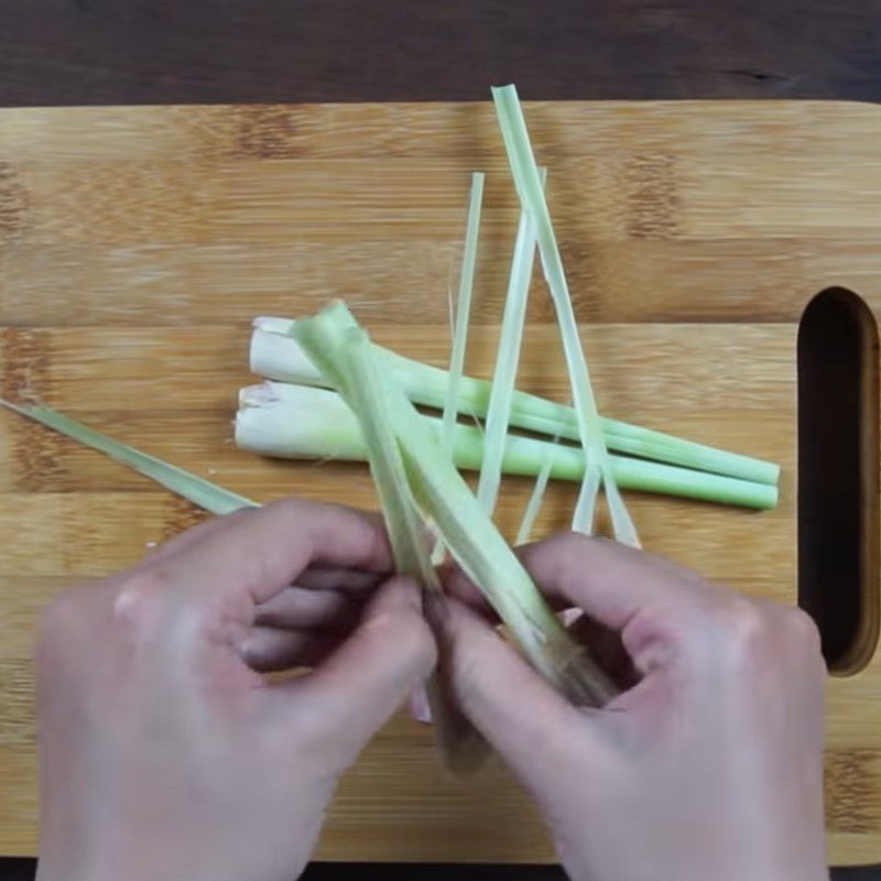 Step 4 Roasting Beef Beef grilled with lemongrass satay