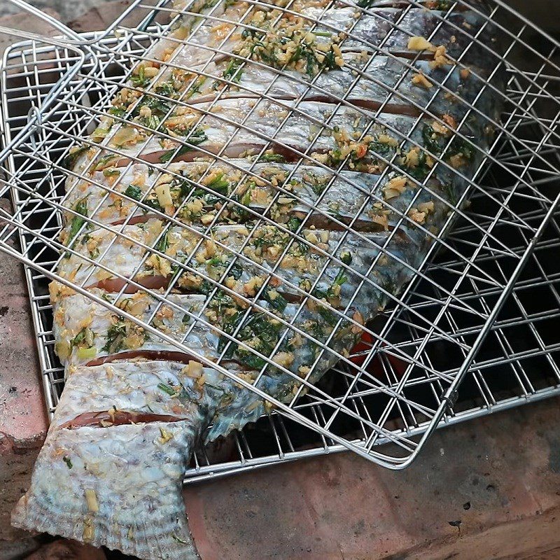 Step 3 Grilled fish Grilled tilapia with ginger