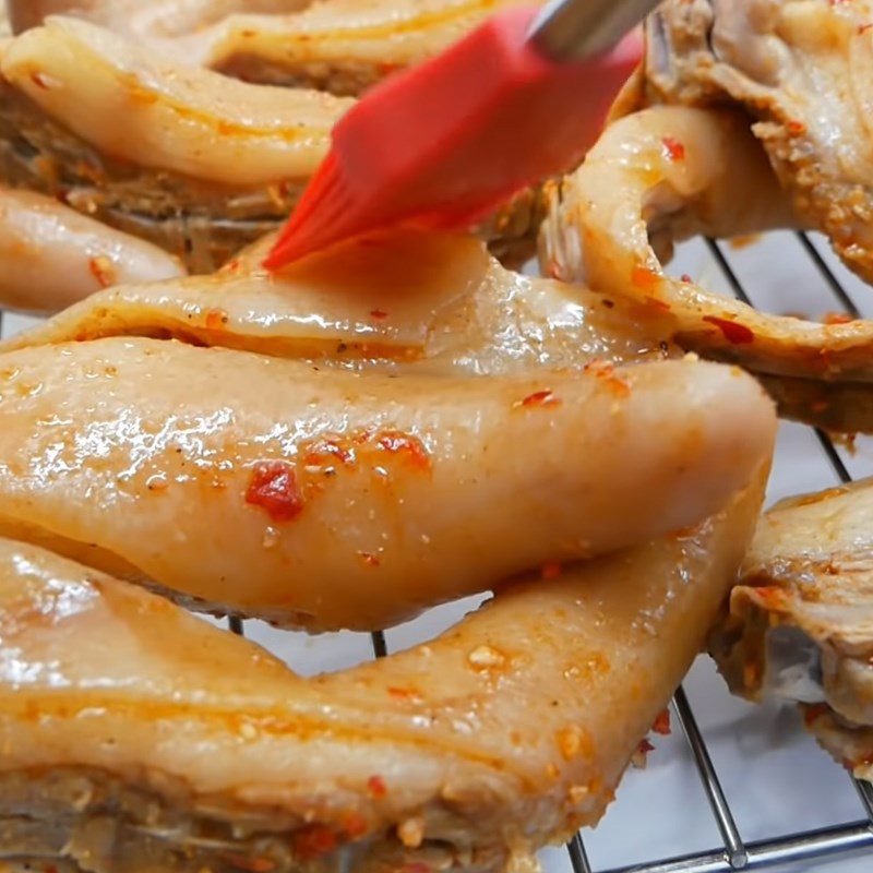 Step 4 Grilled Pork Tail Spicy Salted Grilled Pork Tail