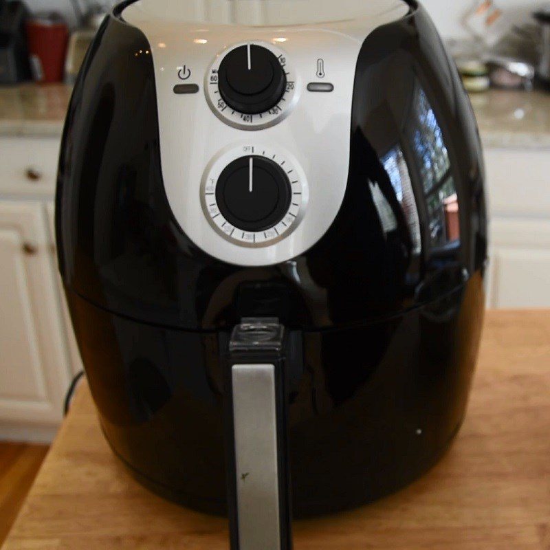 Step 3 Baked Potatoes Baked salted potatoes using an air fryer
