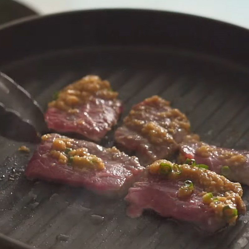 Step 5 Final product Korean grilled beef
