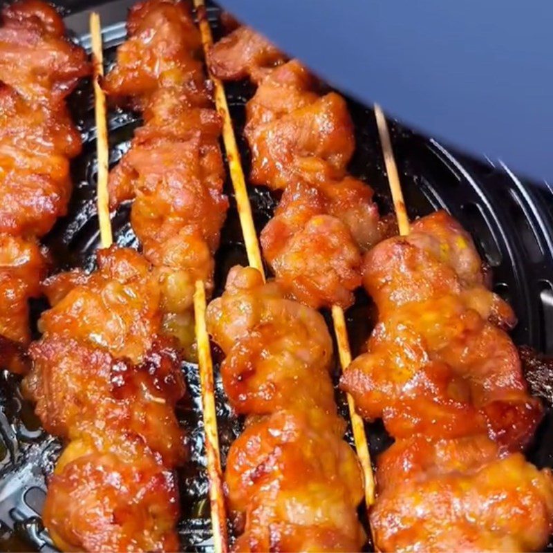 Step 4 Grilling Meat for Meat Bun (Recipe shared from Tiktok Cooking with TasteVN)