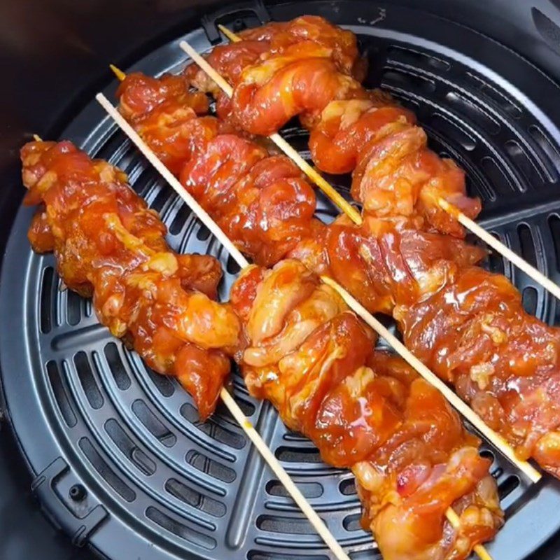 Step 4 Grilling Meat for Meat Bun (Recipe shared from Tiktok Cooking with TasteVN)