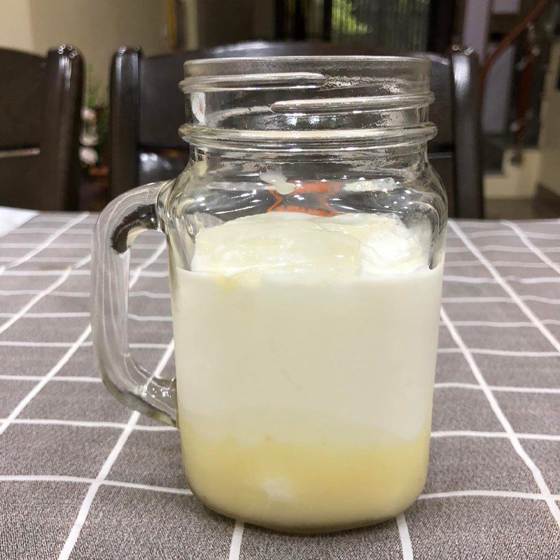 Step 2 Making bạc xỉu Bạc xỉu from instant coffee (recipe shared by a user)