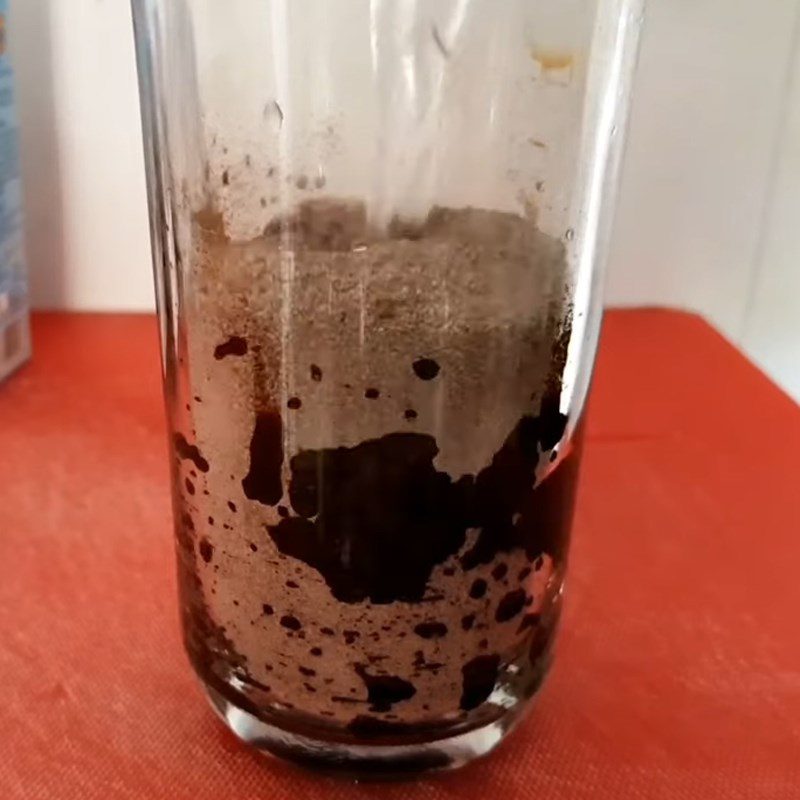 Step 1 Brew coffee with milk coffee bag
