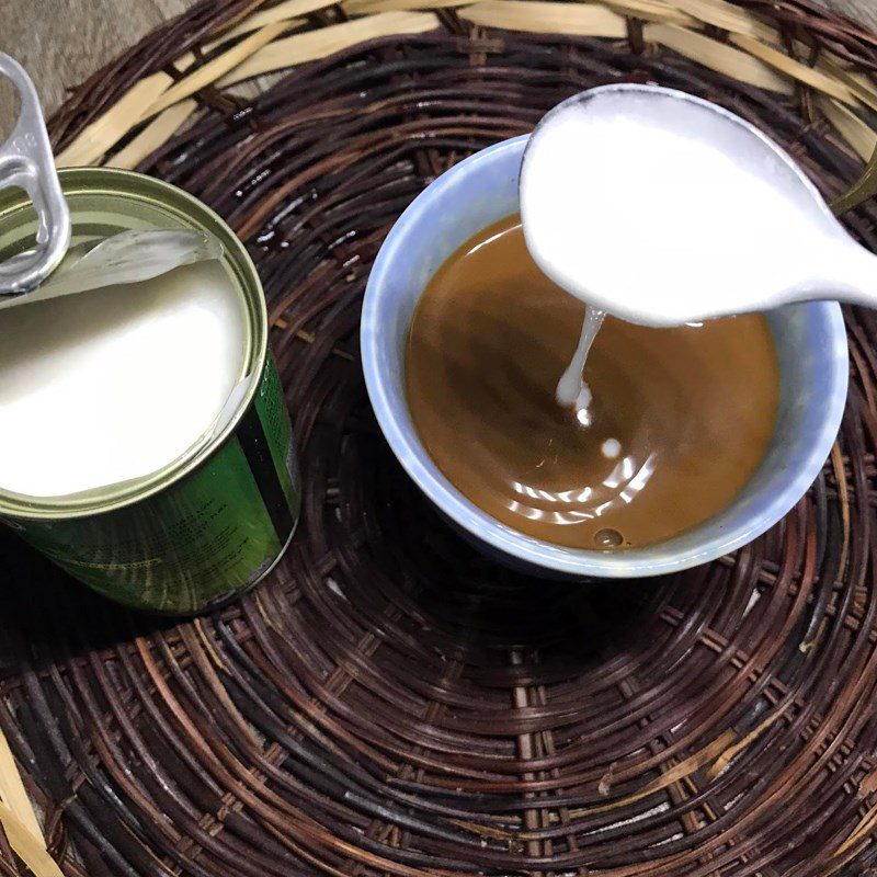 Step 2 Brew coconut milk coffee Coconut milk coffee (recipe shared by users)