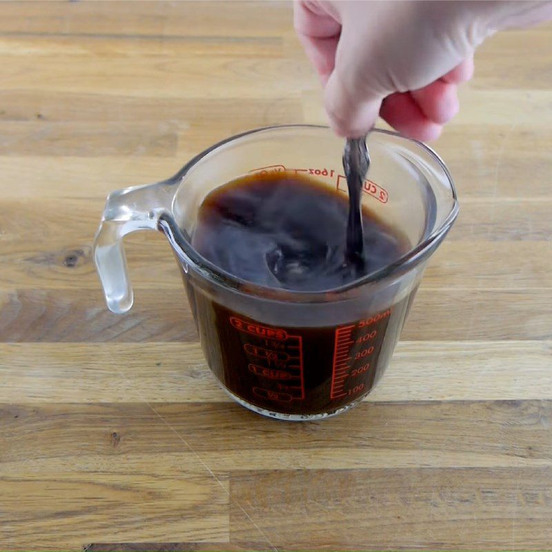 Step 1 Make coffee Salted coffee ice cream