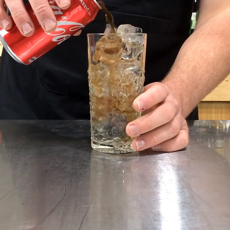 Step 1 Mix the Long Island Iced Tea Cocktail