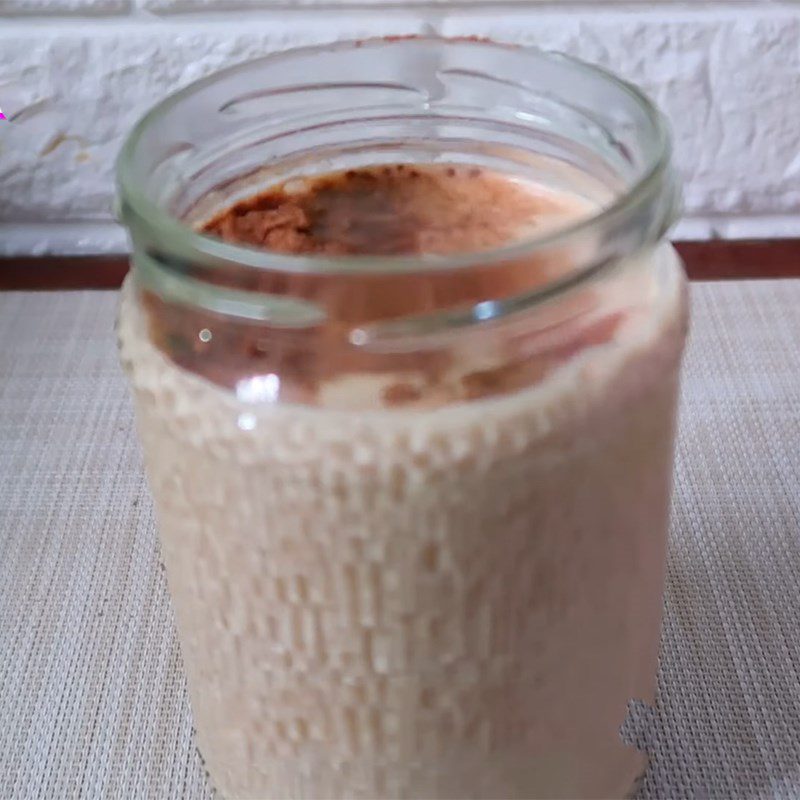 Step 2 Making Milo milk tea