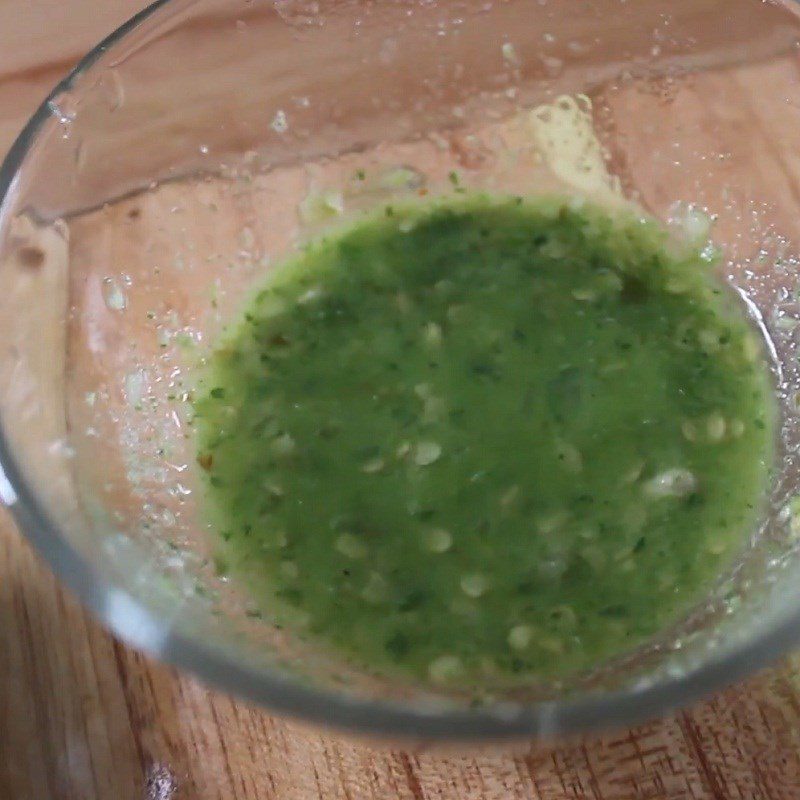 Step 4 Make dipping sauce for grilled tilapia